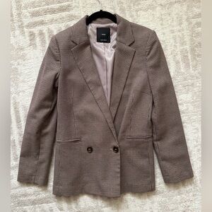 Mango XS Houndstooth Blazer